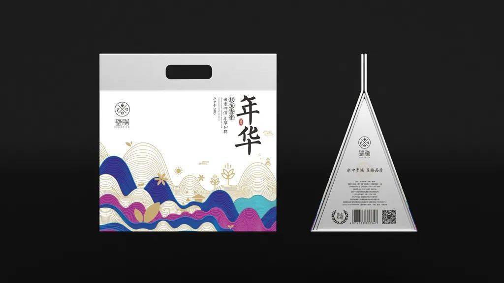 包装|现代简约风的大米包装设计，有够精致的！