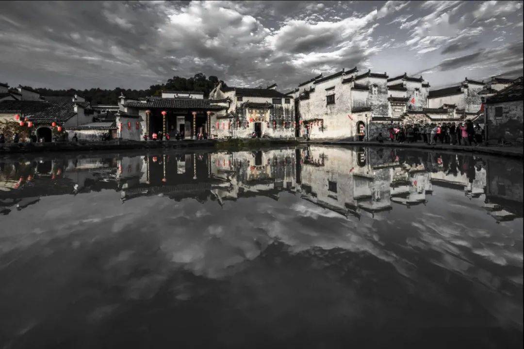 徽派扫秋婺源皖南3日摄影之旅篁岭晒秋菊径夜色石城红叶宏村印象塔川
