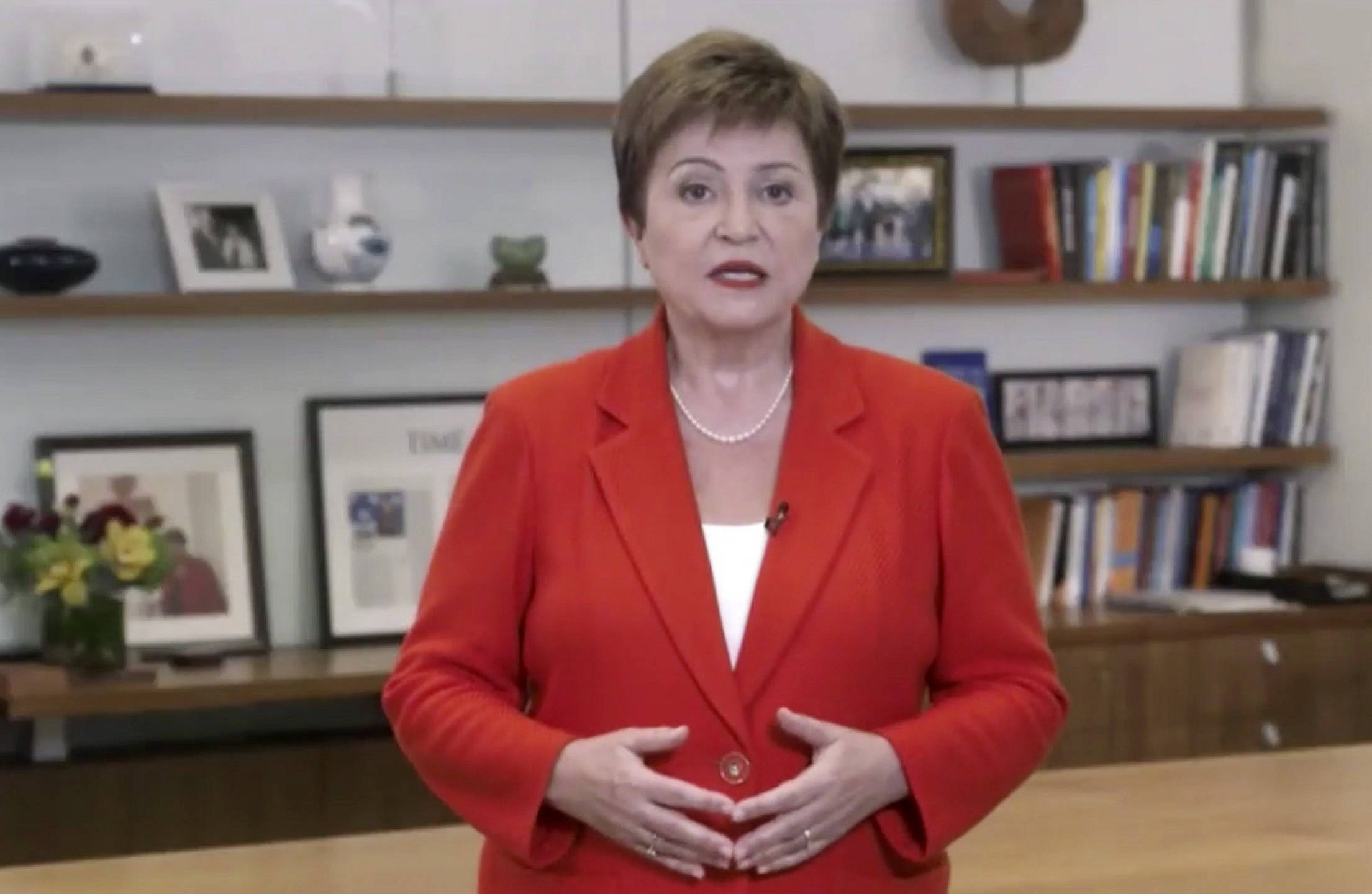 华盛顿|IMF总裁认为全球经济复苏前路漫长