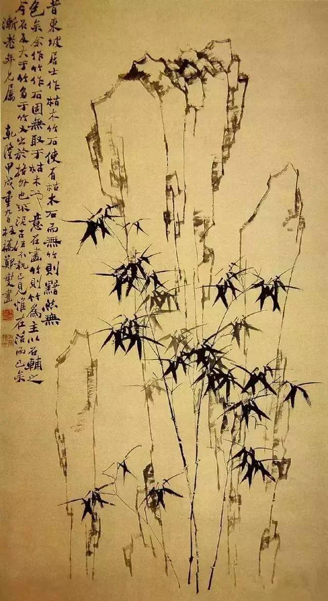 郑板桥画竹,把文人画推到极致