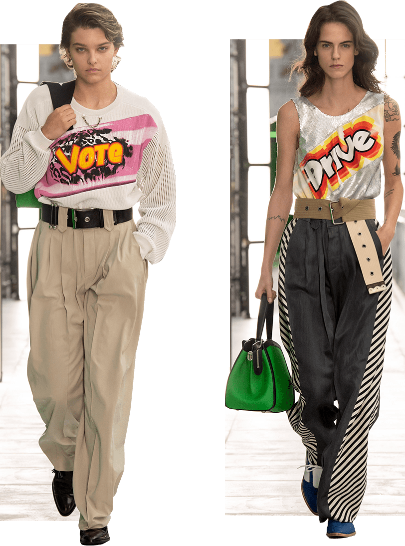 re|“穿越”到老电影里看秀，LV 太会玩了