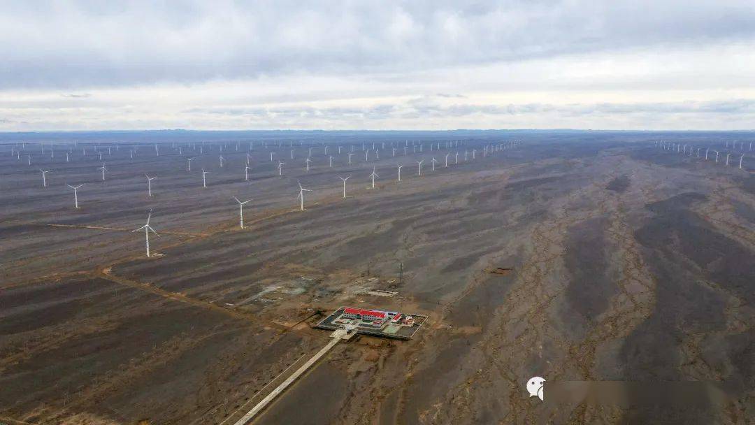 冲鸭丨甘肃瓜州风电场提前85天完成全年发电任务