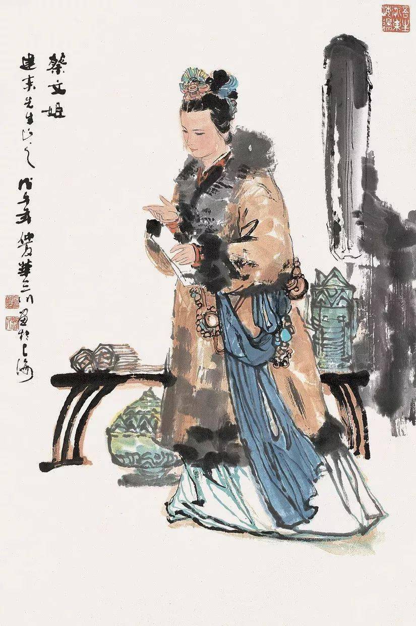华三川:开创"新美人画"先河!_作品