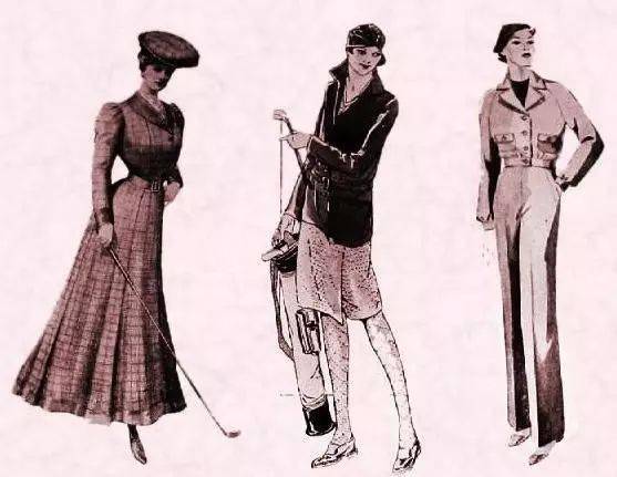 青春|裙子越变越短，女士高尔夫服装是如何走到这一步的？