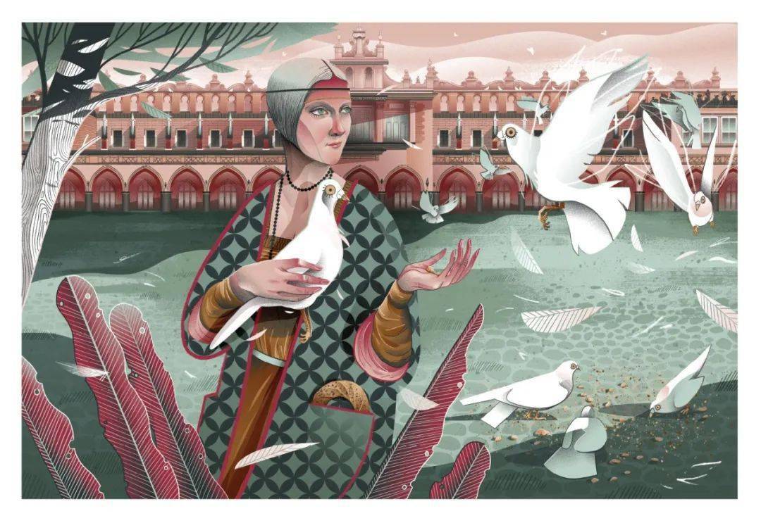 Iza|波兰插画师Iza Dudzik：拥抱