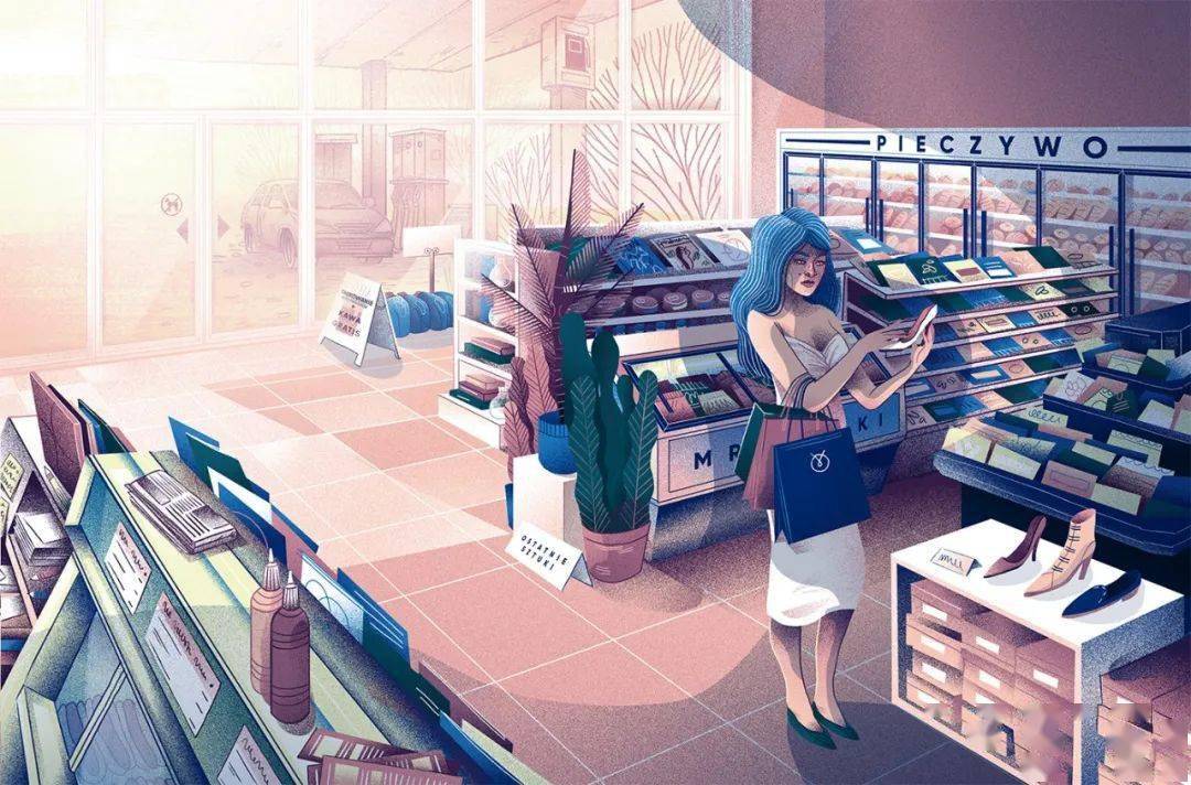 Iza|波兰插画师Iza Dudzik：拥抱