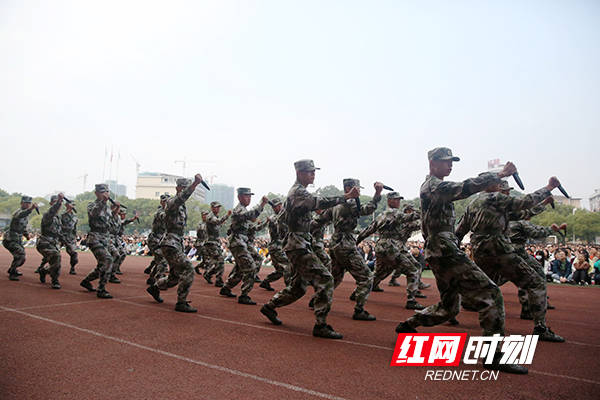 军训|开学啦!湖南财工职院举行开学典礼军训动员暨教师表彰大会