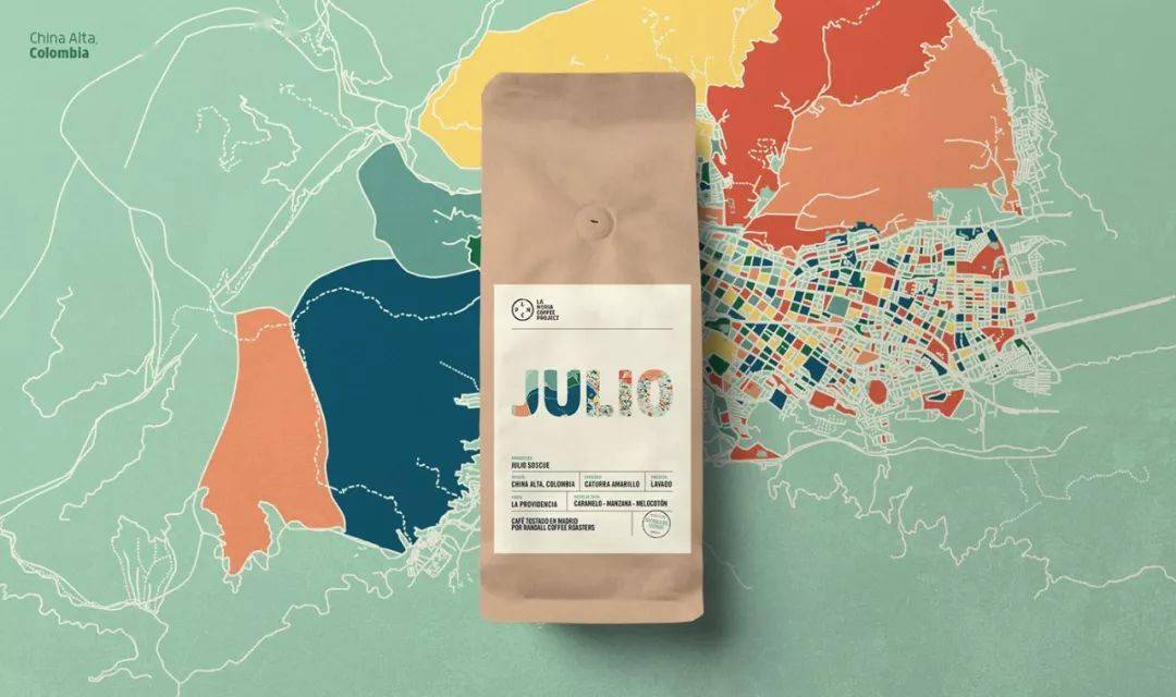 包装|咖啡包装这样设计，配色让人眼前一亮！