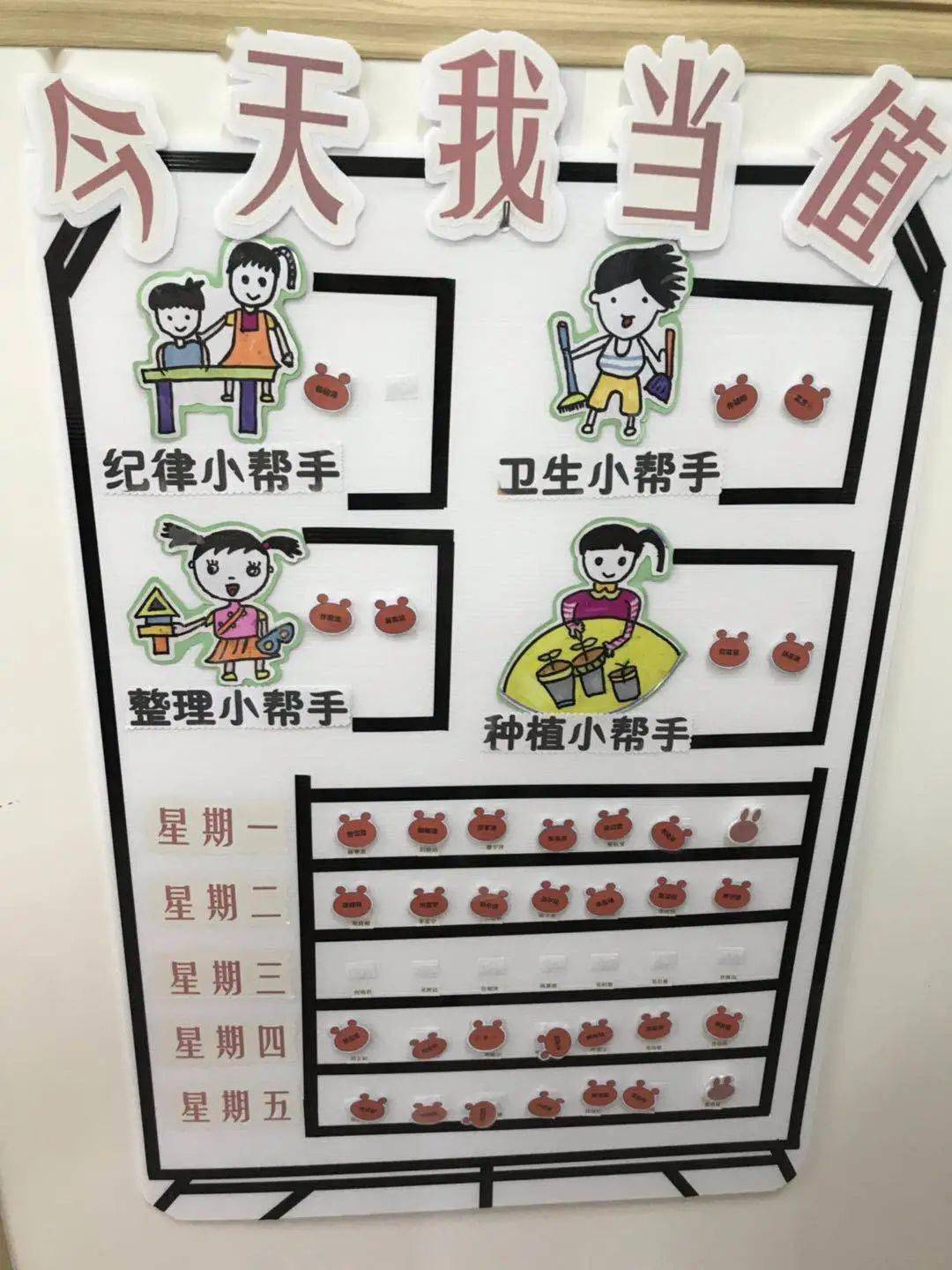 【雅正幼·幼小衔接】我光荣,我是小小值日生——雅正