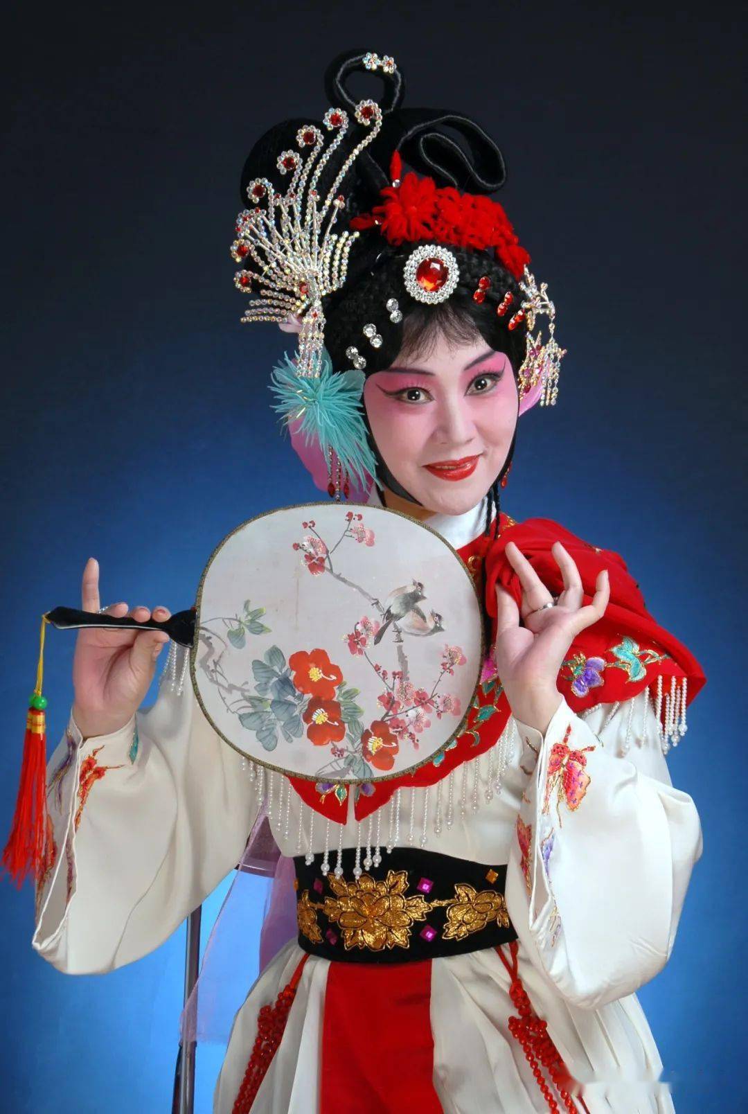 一个偶然的机会"小戏精"考入了西藏自治区豫剧班,到郑州学习三年,她
