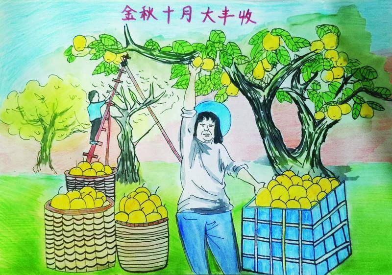 "欣大杯"2020甘肃省中小学生作文绘画vlog大赛绘画作品展示