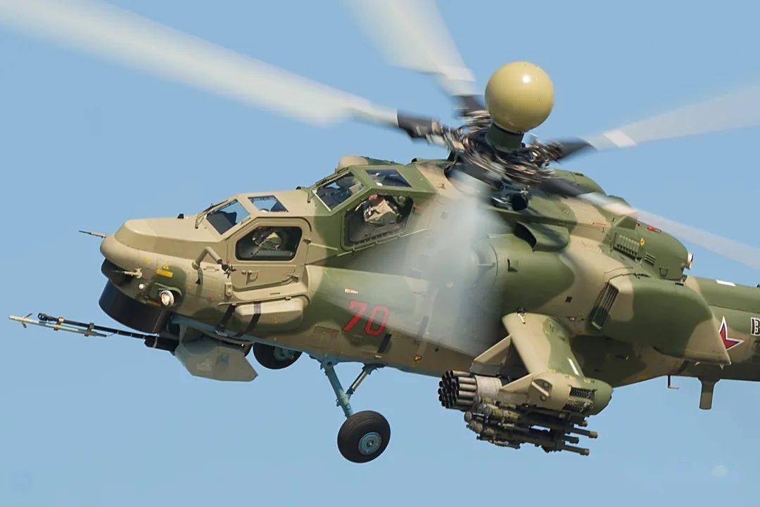 性能狂暴的米-28nm武装直升机,硬杠阿帕奇?低空打击战斗机?