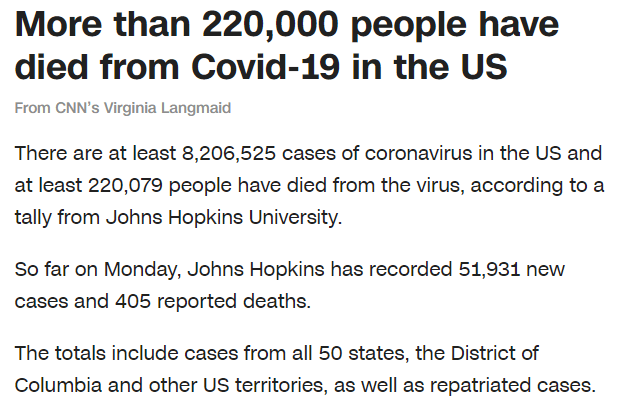 口罩|环球深观察丨美国新冠肺炎疫情“最大浪潮”即将到来 白宫又提“口罩无用论”