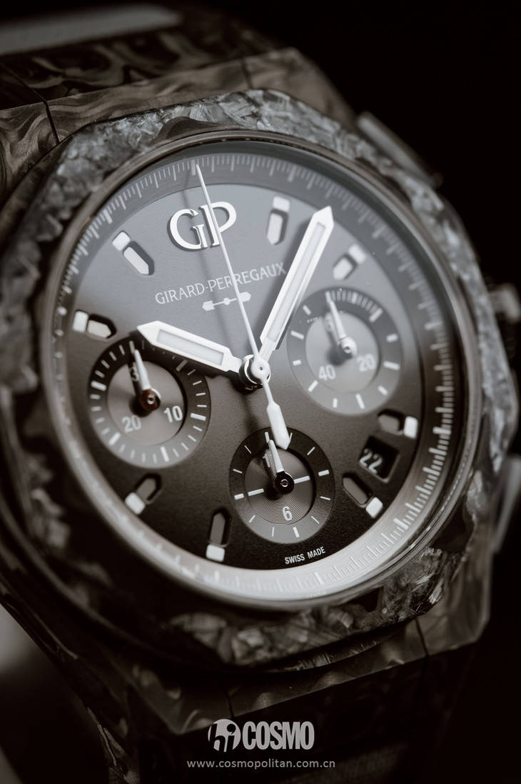 Crystal|GP芝柏推出Laureato桂冠系列Absolute Crystal Rock腕表