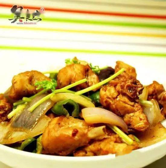 洋葱|兔美食：干锅兔肉制作方法