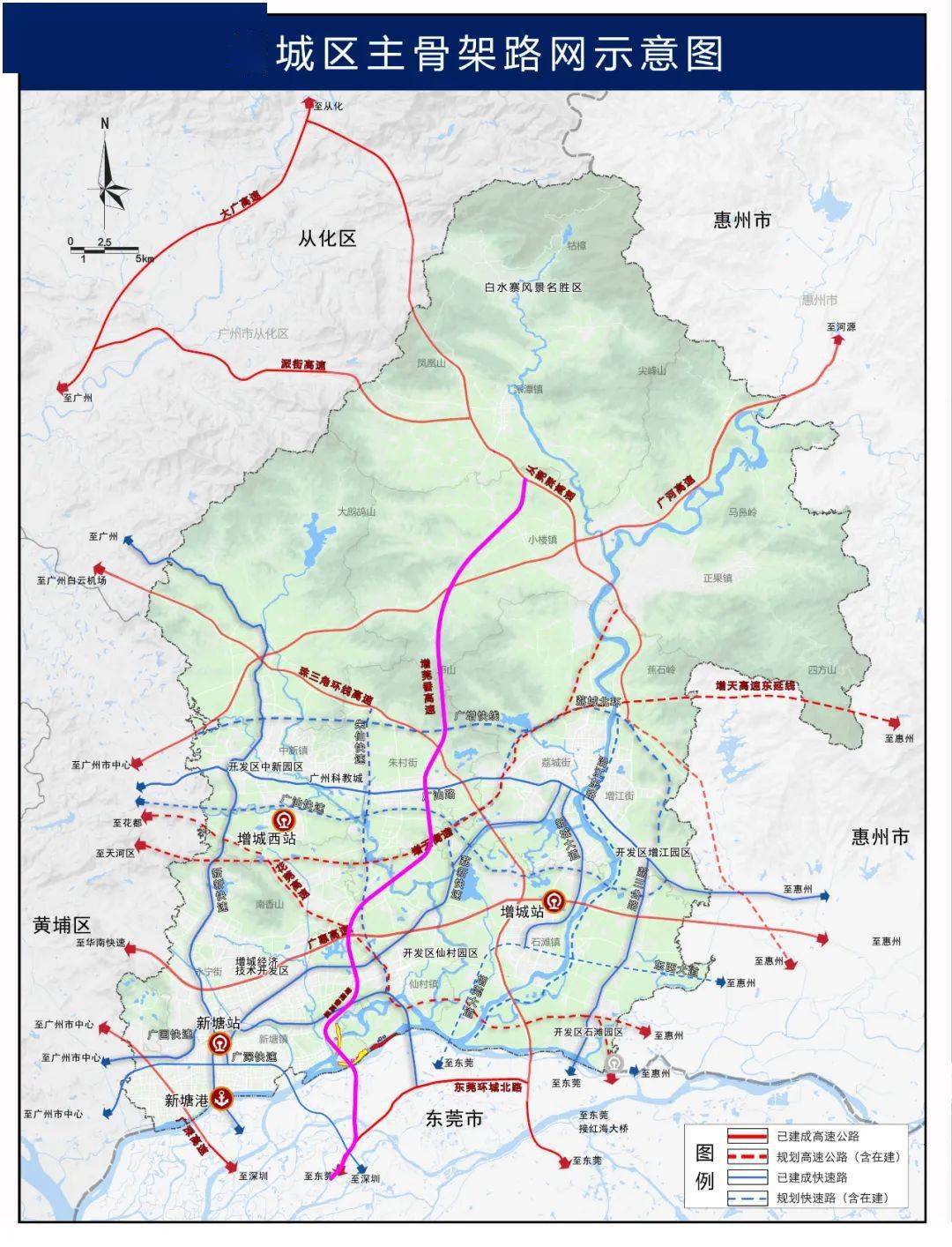 从莞深高速惠州段的开通;花莞高速年内开通,东部枢纽交通路网的规划