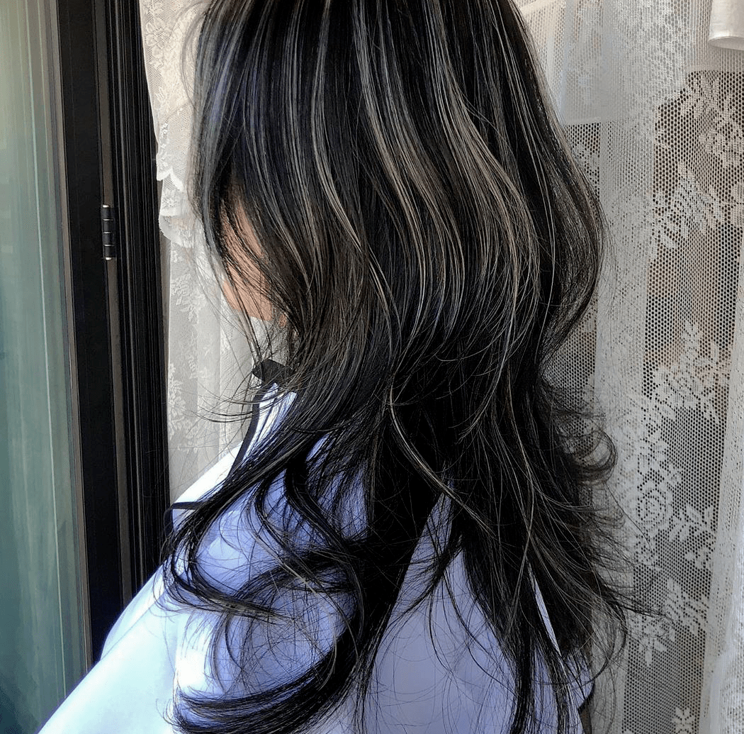 层次|学会这几点,秋季长发更迷人