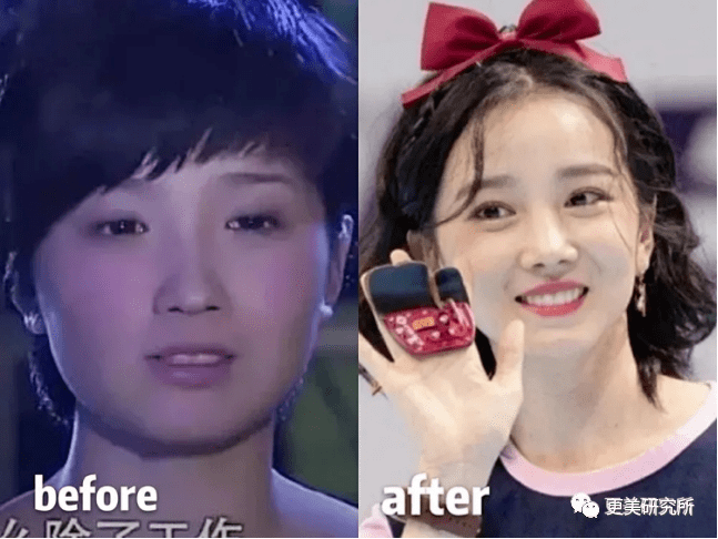 卡卡|横跨三代、100个女星同时削掉半张脸,没想到垫底的却是她...