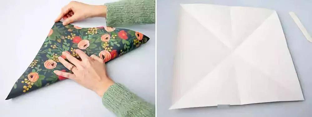 创意手工一张纸折简易礼品袋礼物袋收纳袋漂亮简单实用的手工折纸