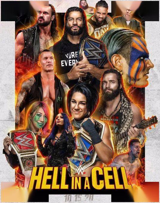 wwe壁纸地狱牢笼大赛2020