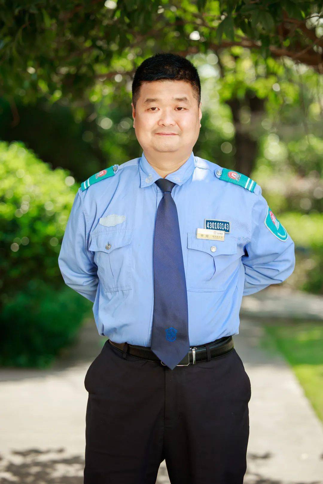 "会经常去看看"的秩序维护员申辉