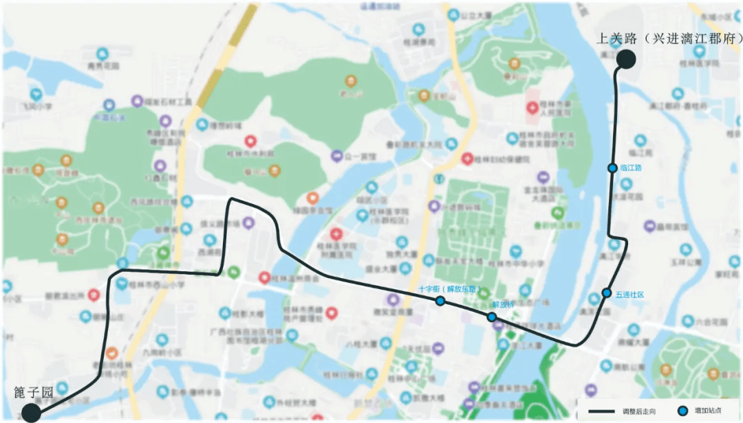 桂林多条公交线路调整,可能经过你家!