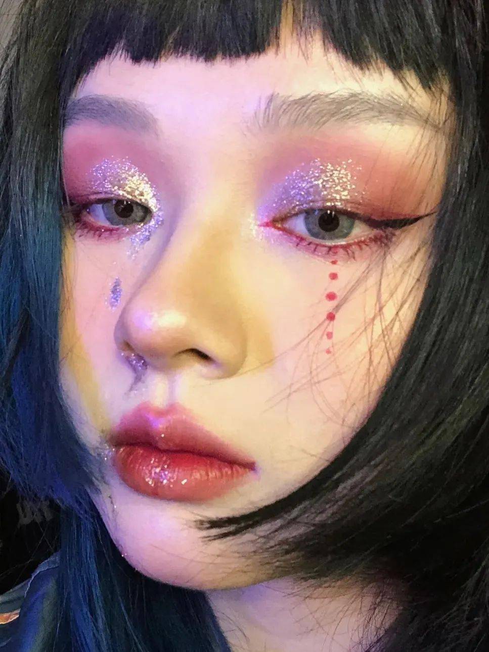 伤痕|都万圣节了你的妆容还不来点儿刺激的？