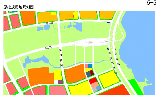 经二路互通地块控规规划调整