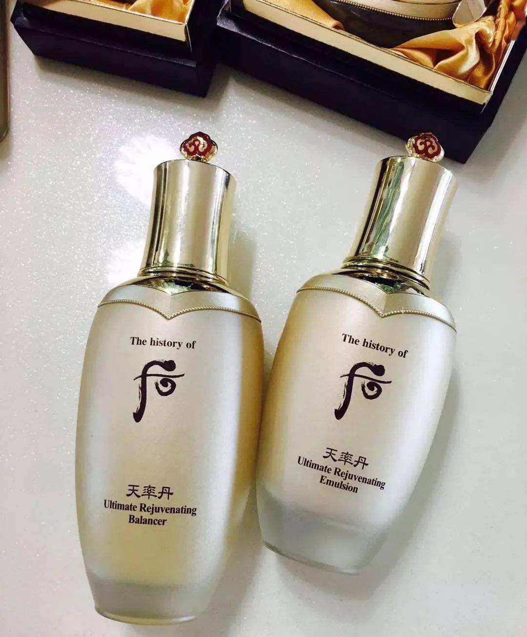 whoo后天率丹套盒贵妇高端抗衰老一款超过天气丹的存在