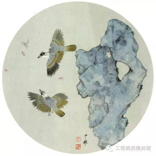 欣赏| 周中耀工笔花鸟小品40幅,张张精彩!