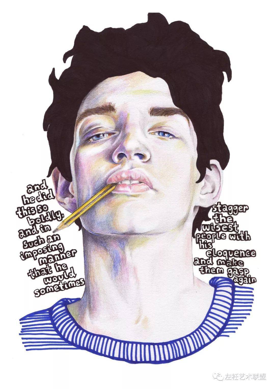 辅导|时装画探索 | Aysha Miah-Edwards不喜欢“美人”，只喜欢“怪人”