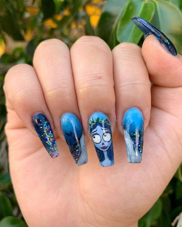 南瓜|花式美甲不流行了？南瓜美甲更时尚！