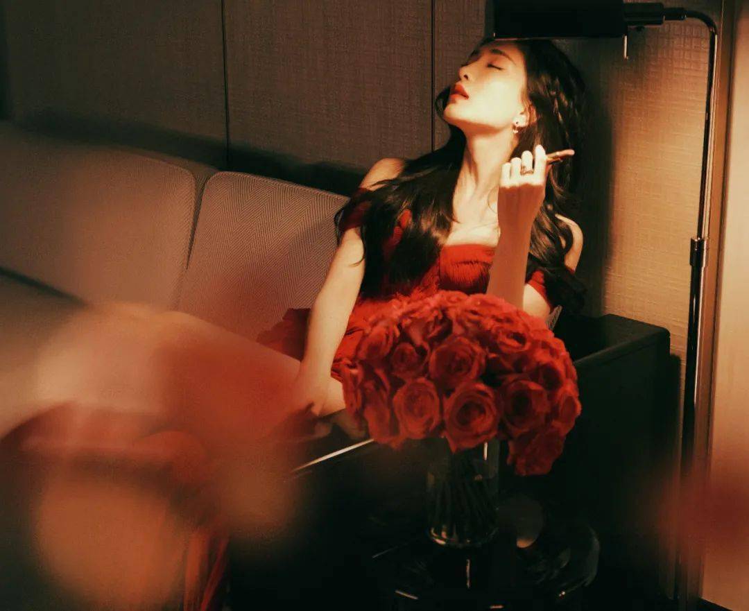 嘴唇|美人计 | 江疏影的下班图比精修照还美，什么原因？