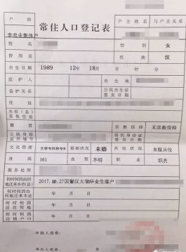 人口登记表_常住人口登记表(2)