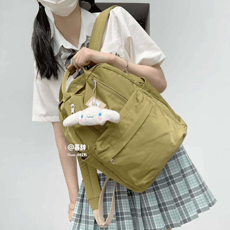 cr|40款高颜值の减龄双肩包，上学通勤就背它！