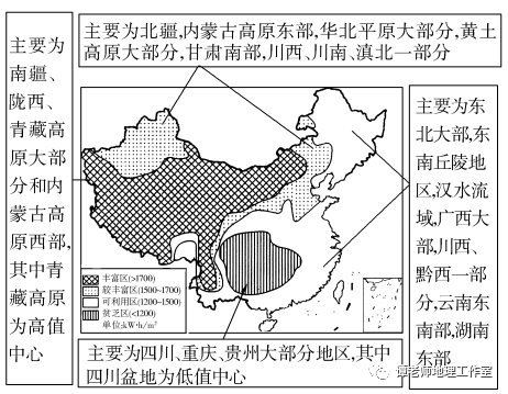 太阳辐射影响人口分布吗_世界年太阳辐射量分布