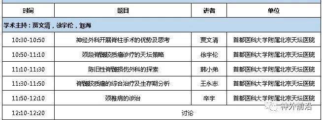 临床|8:30直播 | 第四届中国临床神经科学峰会 - 11月7-8日 北京