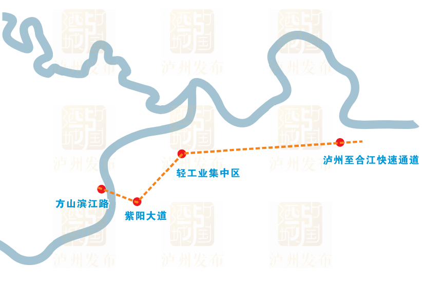 三环路,四横线,六纵线丨泸州城市骨架交通路网这样安排