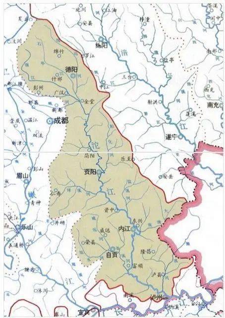 四川省重要河流,沱江干流流经各区县市gdp统计