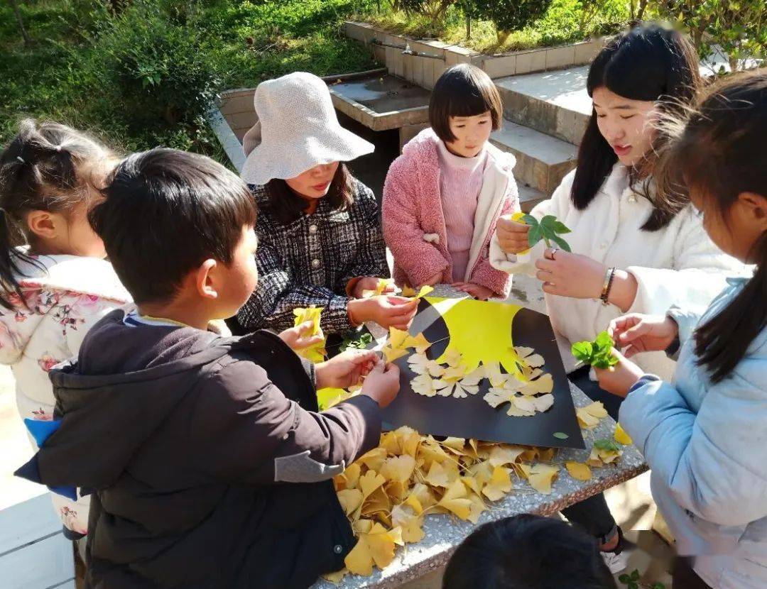 五星乡中心幼儿园开展留住秋天动手实践活动