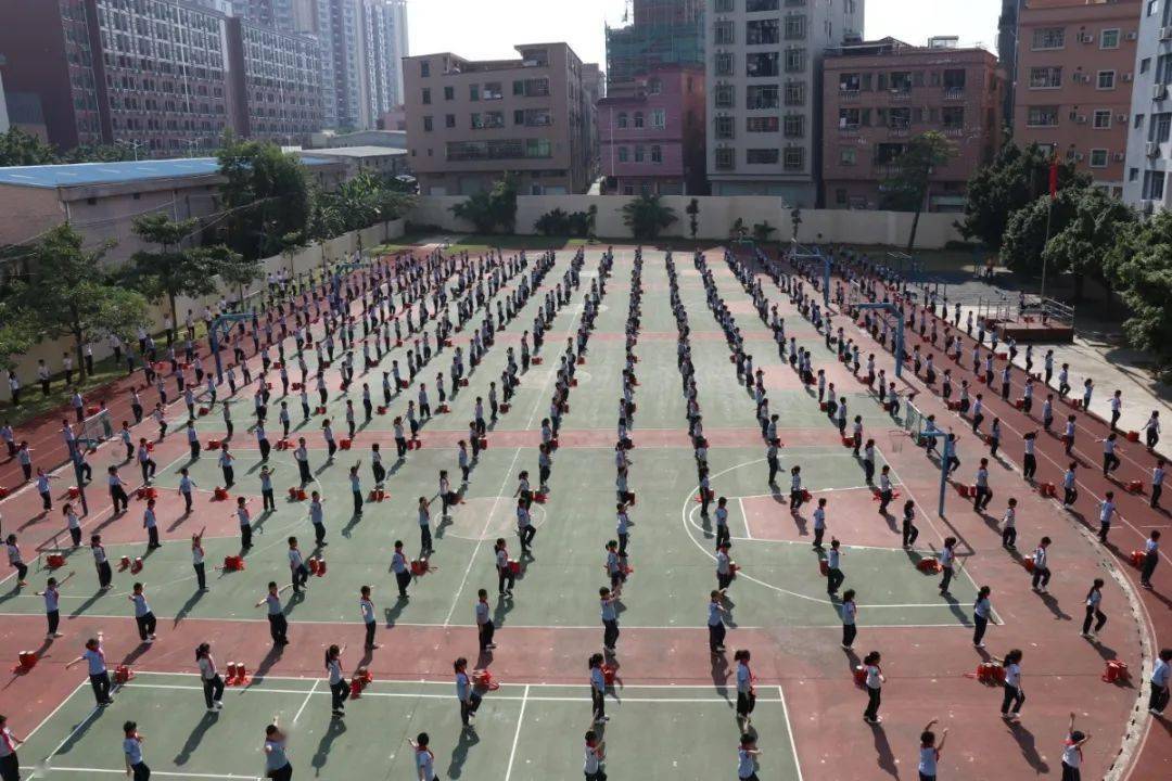 厚街各学校大课间评比结果出炉,这7所学校拔得头筹!