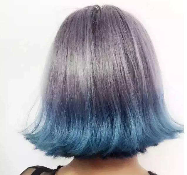 发型|最流行的“裙摆染”发型，美到你了吗？