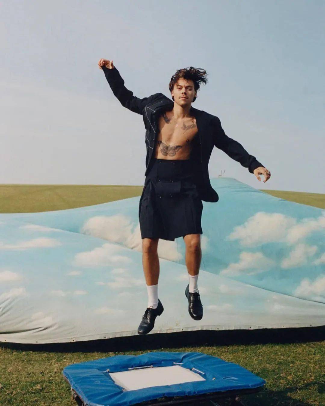 Harry|美国版VOGUE 史上第一张单人男性封面！