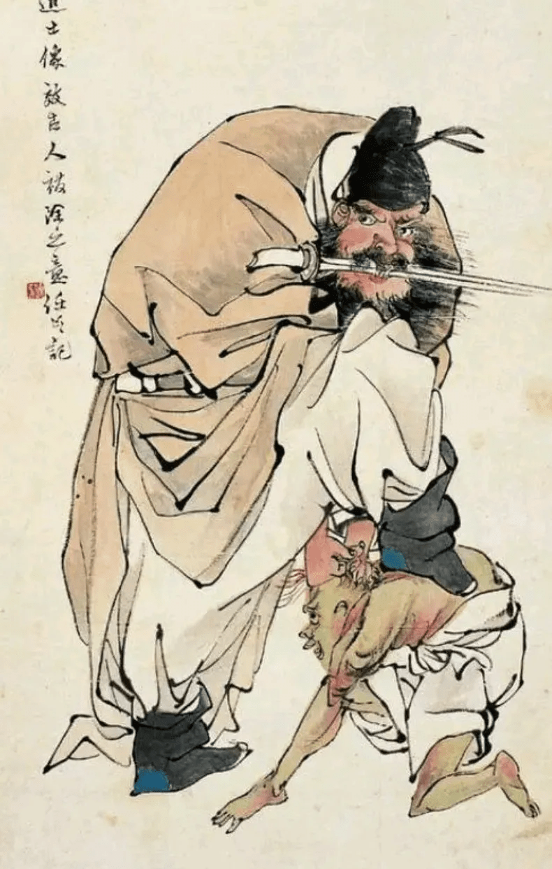 吴昌硕拿画向任伯年求指点,被凶老婆赶出大门:耽误我画画挣钱!
