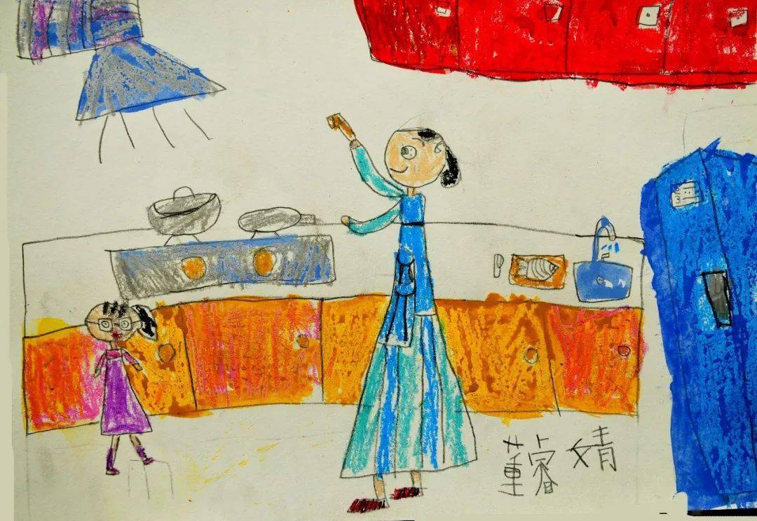 其实孩子不是不追求画的像,只是他们理解的像是完全不同于成人对像的