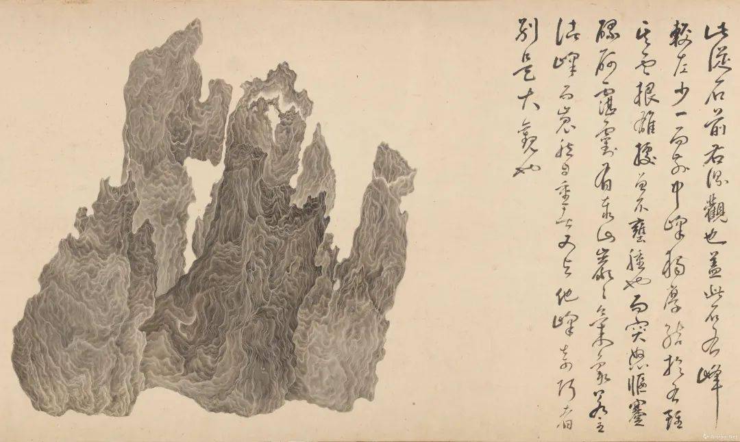 吴彬《十面灵璧图卷》,刷新世界纪录拍出5亿天价的作品到底有多"牛"?