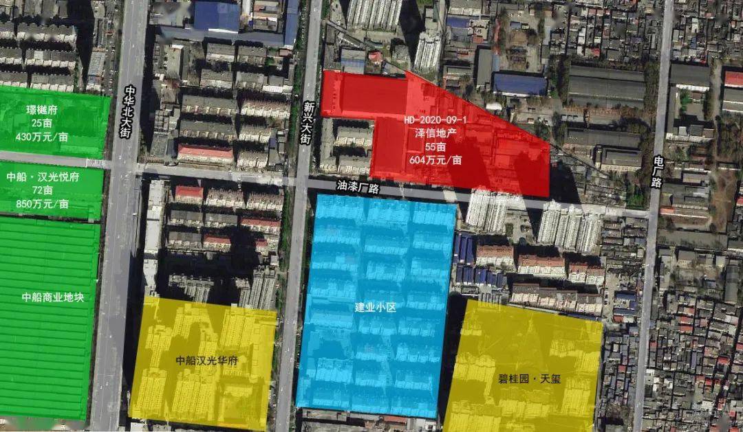泽信地产2020年排名_3.3亿,泽信地产竞得物资仓库55亩地块