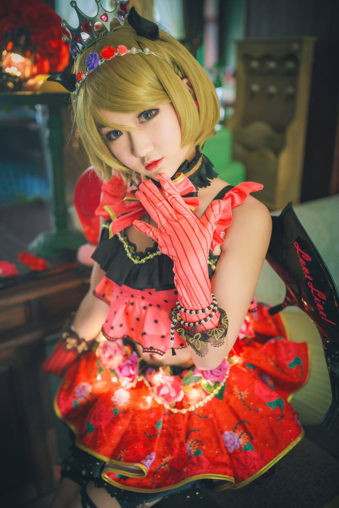 lovelive花阳小恶魔觉醒cosplay