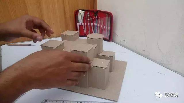 微型古建筑教程城堡
