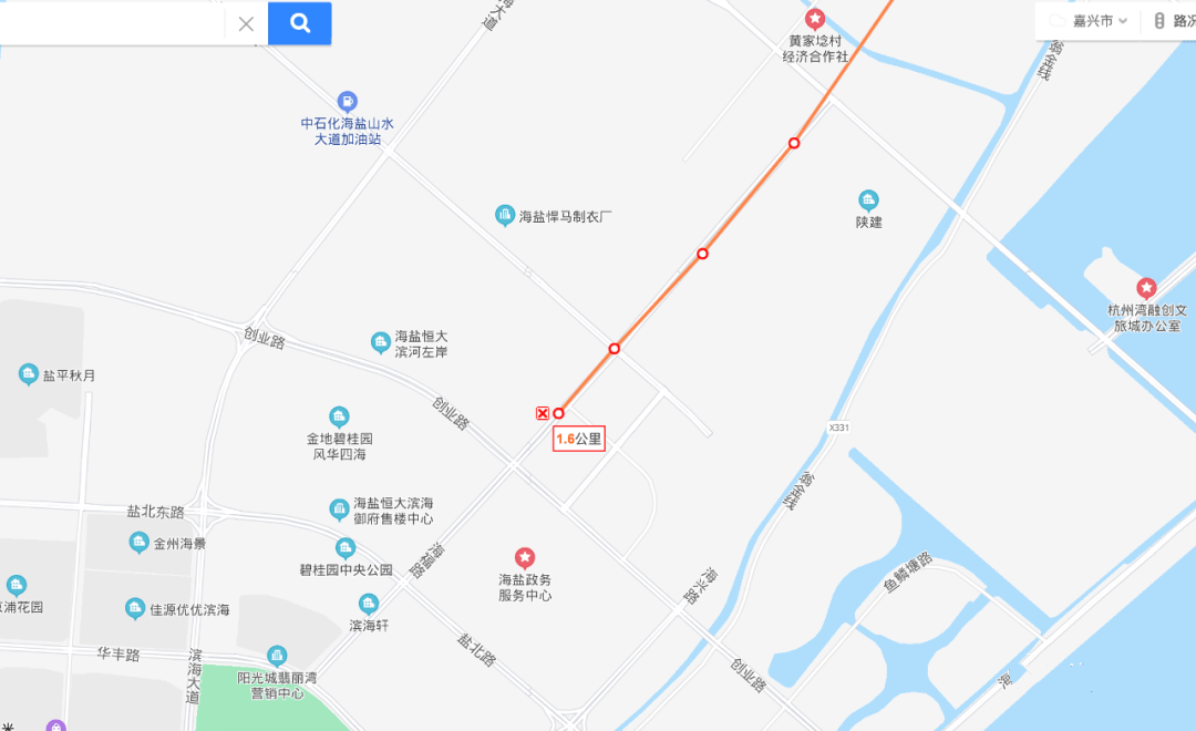 沪平盐铁路海盐城区规划线路曝光,沿着这条路走!